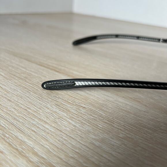 Ray-Ban RB8402 2502 Eyeglasses Rimless Carbon Fiber Black Frames 52-17-140 - Picture 8 of 11